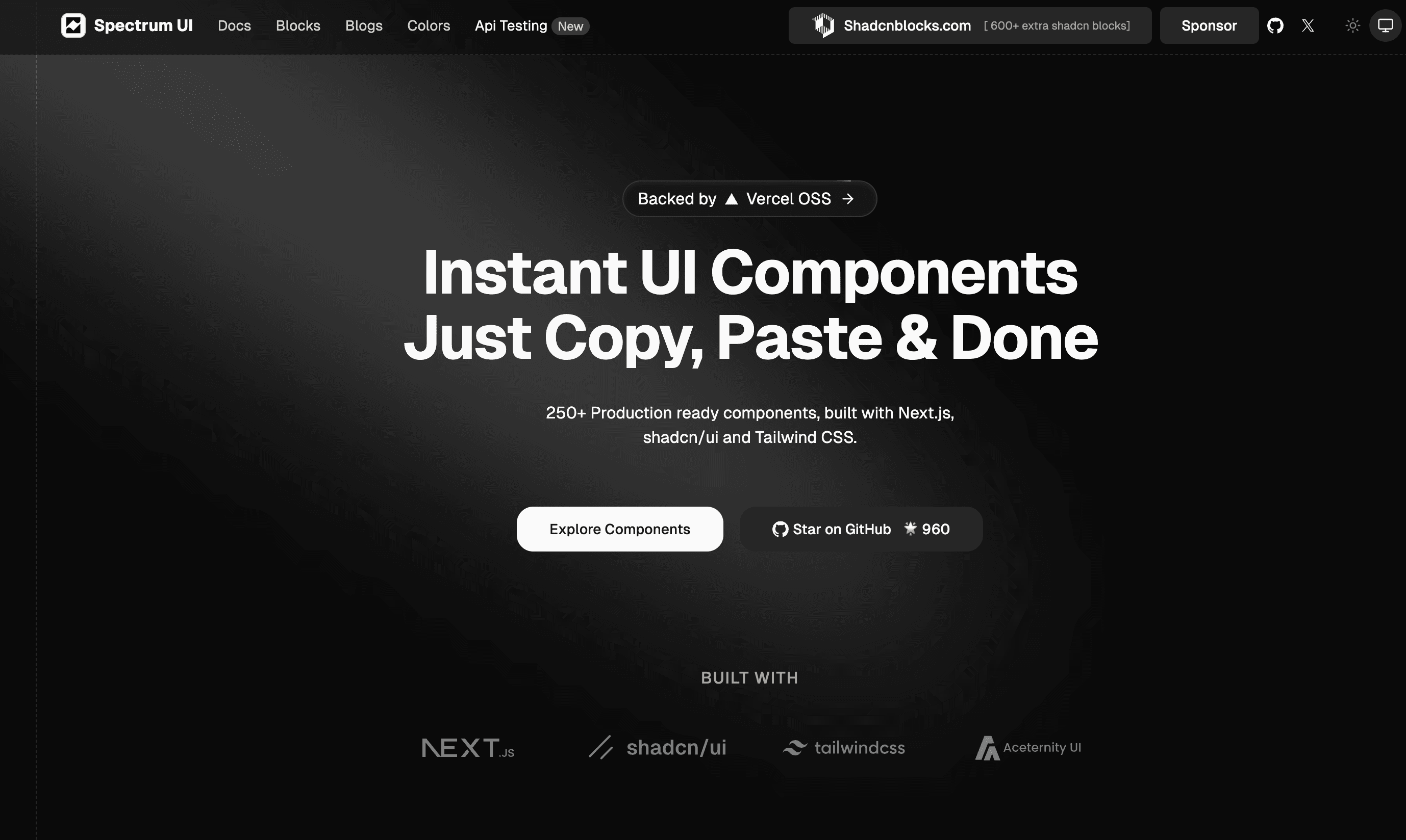 Spectrum UI